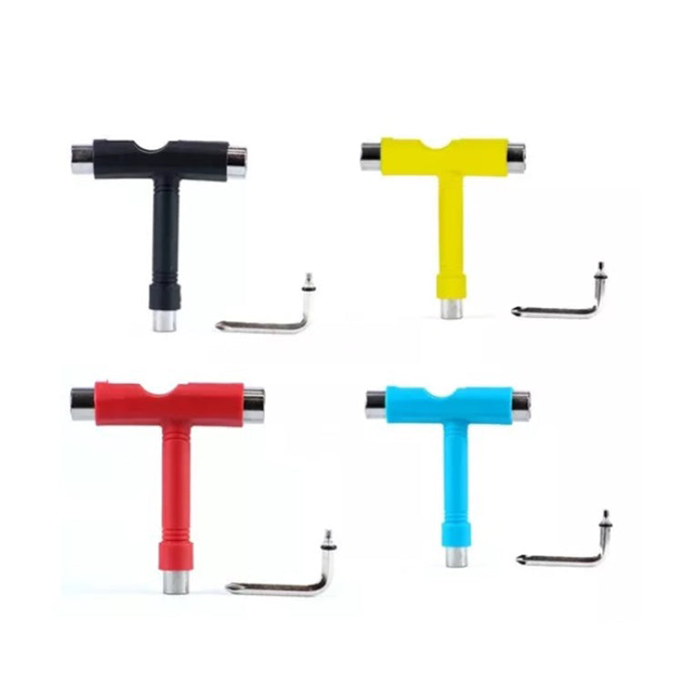 Llave T con llave L incluida para patineta y patines quads