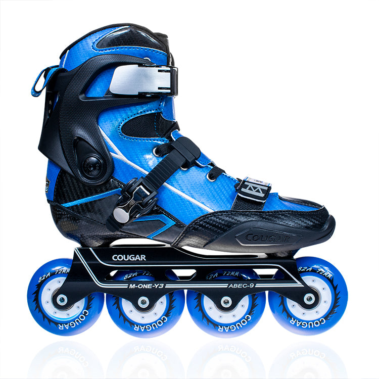 Cougar M-ONE-Y3 BLUE Patines en línea de fibra de carbono