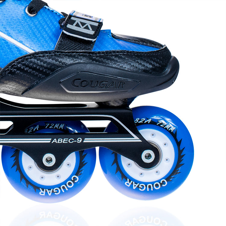 Cougar M-ONE-Y3 BLUE Patines en línea de fibra de carbono