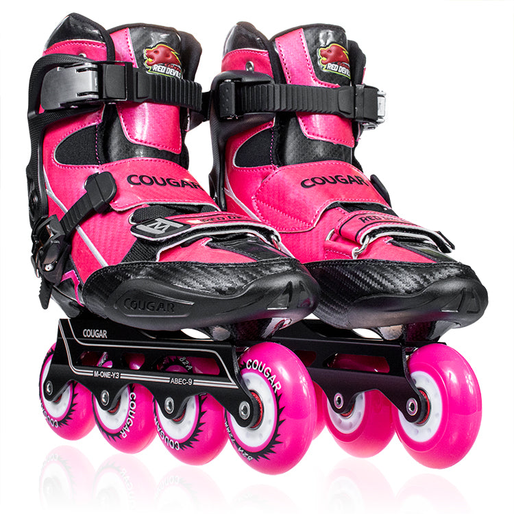 Cougar M-ONE-Y3 PINK Patines en línea de fibra de carbono