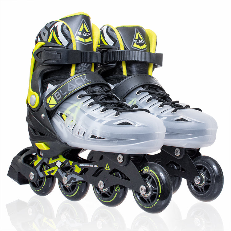 Combo patines en línea ajustables + casco